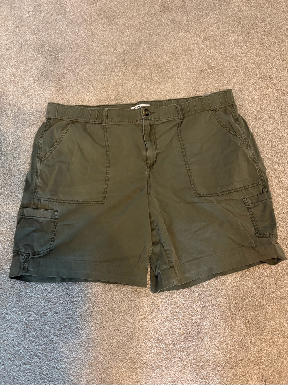 Sonoma Olive Utility Cargo Shorts
